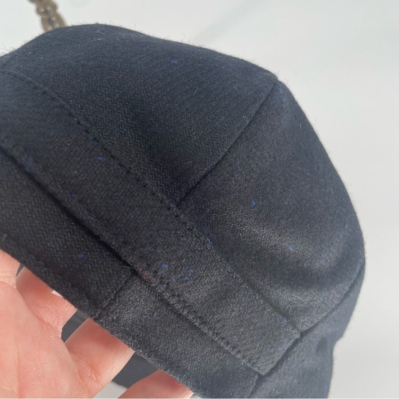 Donegal Tweed Wool News Boy Hat By Aran Sweater Market / Driving Cap - Picture 15 of 15